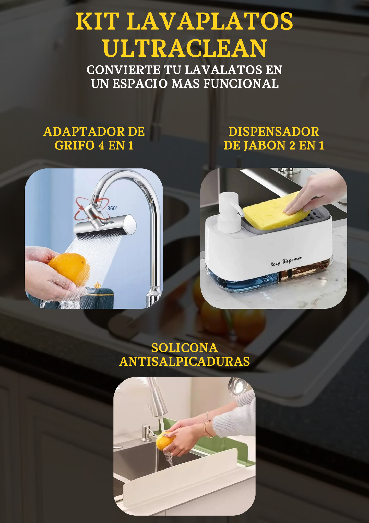 KIT LAVAPLATOS ULTRACLEAN