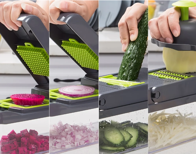 PICATODO DE VERDURA MULTIFUNCIÓN  14 EN 1