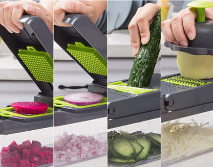 PICATODO DE VERDURA MULTIFUNCIÓN  14 EN 1