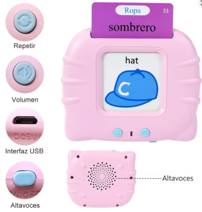 LECTOR DE TARJETA BILINGÜE