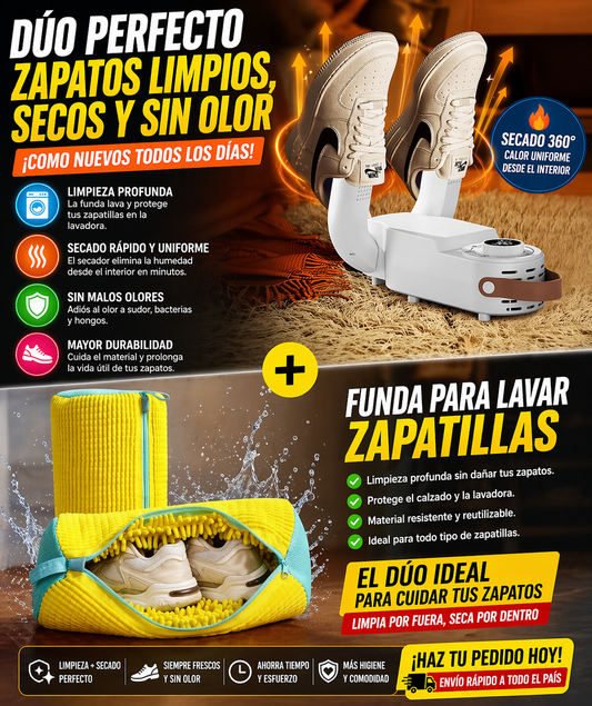 DUO SECADOR DE ZAPATOS