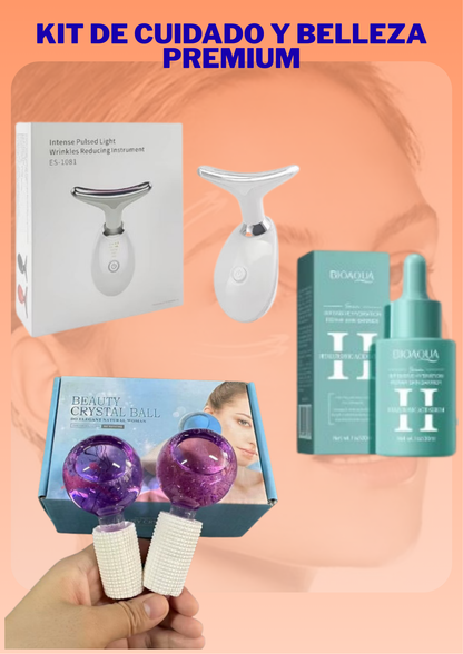 KIT DE CUIDADO Y BELLEZA FACIAL PREMIUM